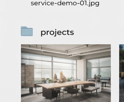 Project tile: interior build-out