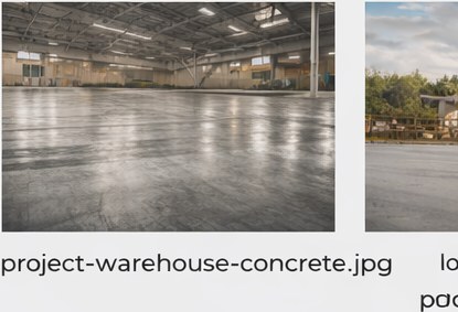 Project tile: concrete and flatwork